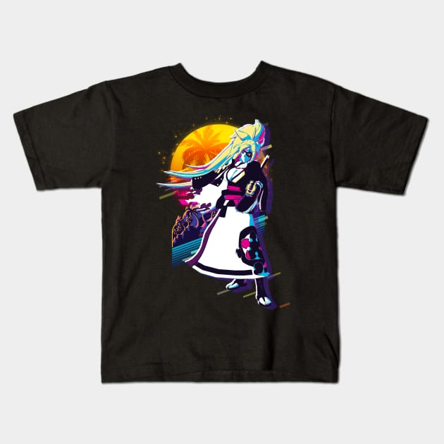 Baiken v2 Kids T-Shirt by DIY Kulon Progo 